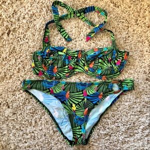 Huit Bikini, tropical 38C, L bottoms